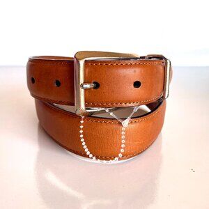 Coach British Tan Cowhide Leather Belt Size 32" 80cm